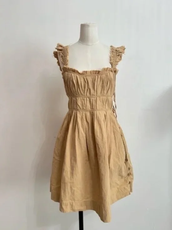 Free People Claudette Mini Dress Sz Small - Picture 4 of 9